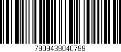 Código de barras (EAN, GTIN, SKU, ISBN): '7909439040799'