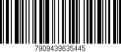 Código de barras (EAN, GTIN, SKU, ISBN): '7909439635445'