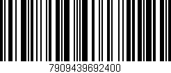 Código de barras (EAN, GTIN, SKU, ISBN): '7909439692400'