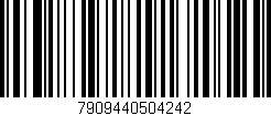 Código de barras (EAN, GTIN, SKU, ISBN): '7909440504242'