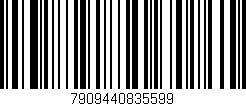 Código de barras (EAN, GTIN, SKU, ISBN): '7909440835599'