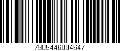 Código de barras (EAN, GTIN, SKU, ISBN): '7909446004647'