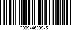 Código de barras (EAN, GTIN, SKU, ISBN): '7909446009451'
