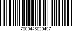 Código de barras (EAN, GTIN, SKU, ISBN): '7909446029497'