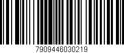 Código de barras (EAN, GTIN, SKU, ISBN): '7909446030219'