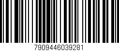 Código de barras (EAN, GTIN, SKU, ISBN): '7909446039281'