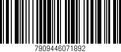 Código de barras (EAN, GTIN, SKU, ISBN): '7909446071892'
