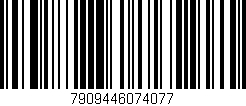 Código de barras (EAN, GTIN, SKU, ISBN): '7909446074077'