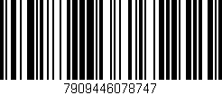 Código de barras (EAN, GTIN, SKU, ISBN): '7909446078747'