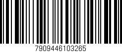 Código de barras (EAN, GTIN, SKU, ISBN): '7909446103265'