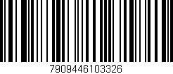 Código de barras (EAN, GTIN, SKU, ISBN): '7909446103326'