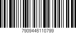 Código de barras (EAN, GTIN, SKU, ISBN): '7909446110799'