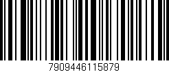 Código de barras (EAN, GTIN, SKU, ISBN): '7909446115879'