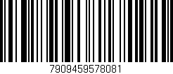 Código de barras (EAN, GTIN, SKU, ISBN): '7909459578081'