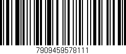 Código de barras (EAN, GTIN, SKU, ISBN): '7909459578111'