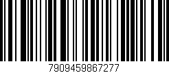 Código de barras (EAN, GTIN, SKU, ISBN): '7909459867277'