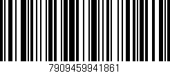 Código de barras (EAN, GTIN, SKU, ISBN): '7909459941861'