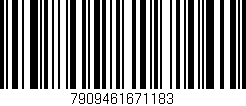 Código de barras (EAN, GTIN, SKU, ISBN): '7909461671183'