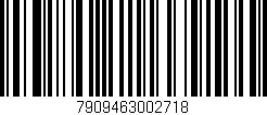 Código de barras (EAN, GTIN, SKU, ISBN): '7909463002718'