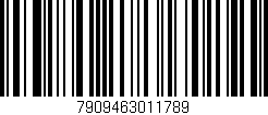 Código de barras (EAN, GTIN, SKU, ISBN): '7909463011789'
