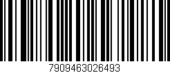 Código de barras (EAN, GTIN, SKU, ISBN): '7909463026493'