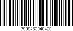 Código de barras (EAN, GTIN, SKU, ISBN): '7909463040420'