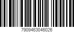 Código de barras (EAN, GTIN, SKU, ISBN): '7909463046026'