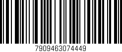 Código de barras (EAN, GTIN, SKU, ISBN): '7909463074449'