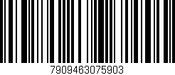 Código de barras (EAN, GTIN, SKU, ISBN): '7909463075903'
