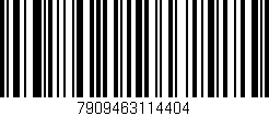 Código de barras (EAN, GTIN, SKU, ISBN): '7909463114404'