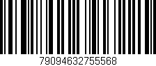 Código de barras (EAN, GTIN, SKU, ISBN): '79094632755568'