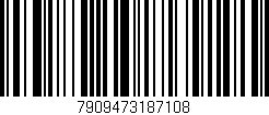 Código de barras (EAN, GTIN, SKU, ISBN): '7909473187108'