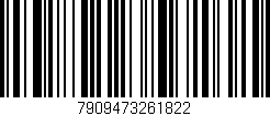 Código de barras (EAN, GTIN, SKU, ISBN): '7909473261822'