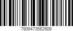 Código de barras (EAN, GTIN, SKU, ISBN): '7909473562608'