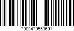 Código de barras (EAN, GTIN, SKU, ISBN): '7909473563681'