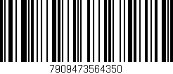 Código de barras (EAN, GTIN, SKU, ISBN): '7909473564350'
