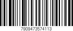 Código de barras (EAN, GTIN, SKU, ISBN): '7909473574113'