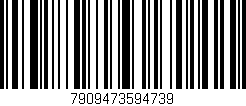 Código de barras (EAN, GTIN, SKU, ISBN): '7909473594739'