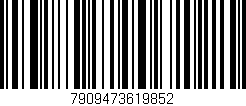 Código de barras (EAN, GTIN, SKU, ISBN): '7909473619852'