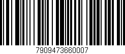Código de barras (EAN, GTIN, SKU, ISBN): '7909473660007'