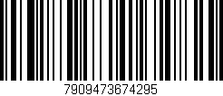 Código de barras (EAN, GTIN, SKU, ISBN): '7909473674295'