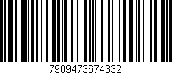 Código de barras (EAN, GTIN, SKU, ISBN): '7909473674332'