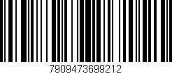 Código de barras (EAN, GTIN, SKU, ISBN): '7909473699212'