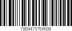 Código de barras (EAN, GTIN, SKU, ISBN): '7909473754508'