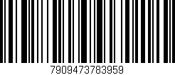 Código de barras (EAN, GTIN, SKU, ISBN): '7909473783959'