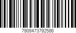 Código de barras (EAN, GTIN, SKU, ISBN): '7909473792586'