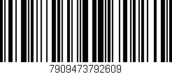 Código de barras (EAN, GTIN, SKU, ISBN): '7909473792609'