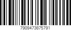 Código de barras (EAN, GTIN, SKU, ISBN): '7909473875791'