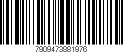 Código de barras (EAN, GTIN, SKU, ISBN): '7909473881976'