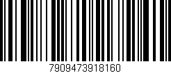 Código de barras (EAN, GTIN, SKU, ISBN): '7909473918160'